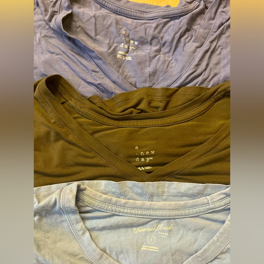 A New Day and Universal Thread tshirt bundle